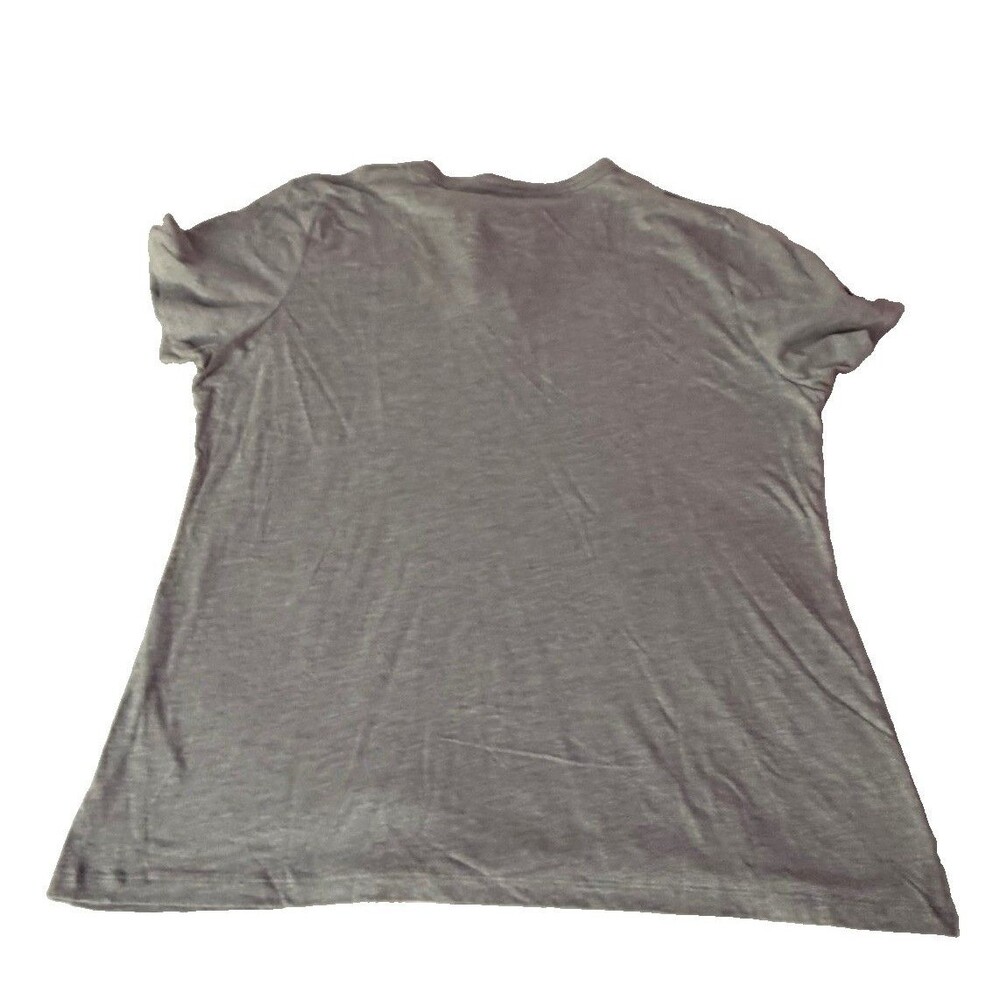 Kansas City Chiefs Fanatics Womens XL Gray V Neck T Shirt NFL Football NWT - Picture 7 of 7
